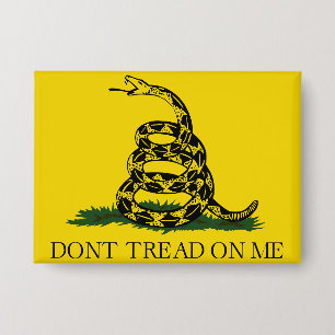 Dont Tread on Me Button
