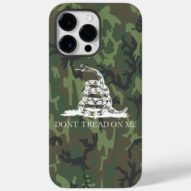 Don't Tread On Me camouflage Case-Mate iPhone Case (Back)