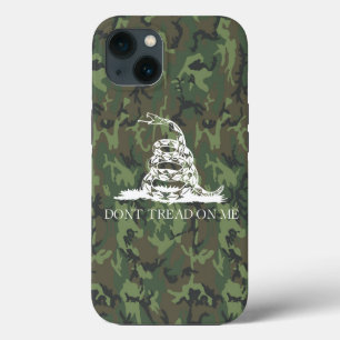 Don't Tread On Me  (camouflage) iPhone 13 Case