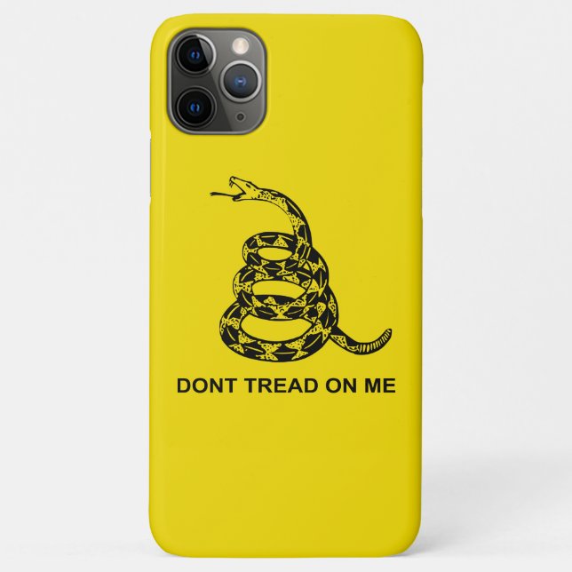 Don't Tread On Me Case-Mate iPhone Case (Back)
