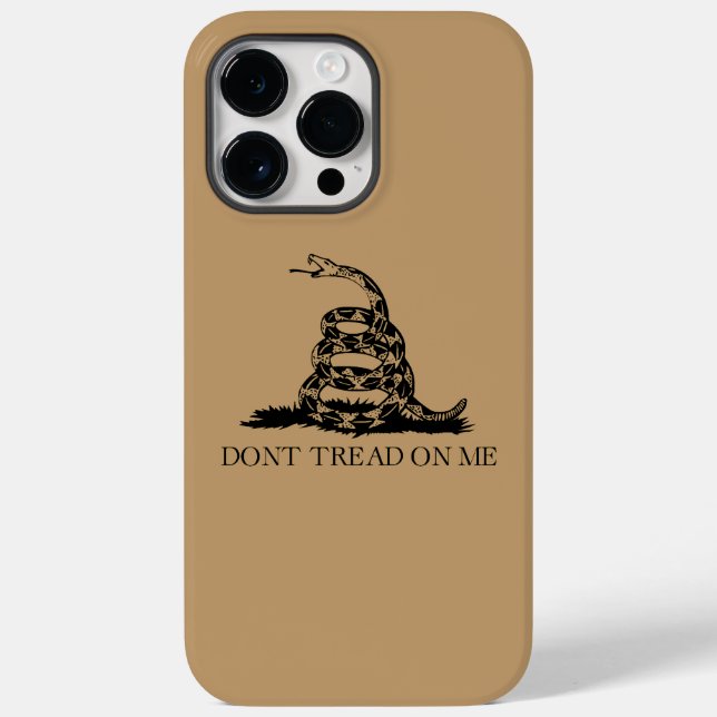 Don't Tread On Me  Case-Mate iPhone Case (Back)