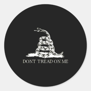 Dont Tread On Me  Classic Round Sticker