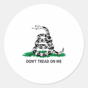 Dont Tread On Me  Classic Round Sticker