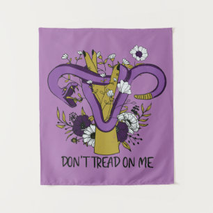 Dont Tread On Me Feminist Tapestry