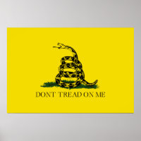 Don't Tread on Me Gadsden American Flag