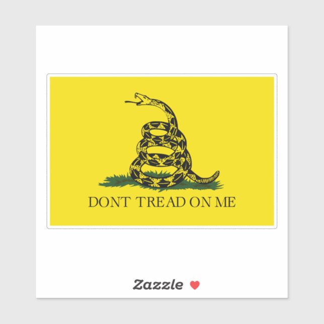 Don't Tread on Me Gadsden flag (Sheet)