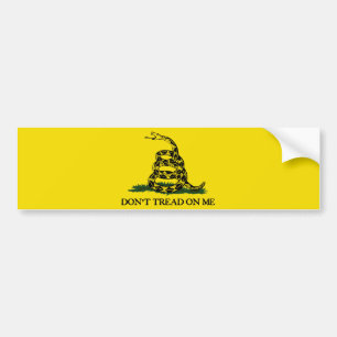 Don't Tread On Me-Gadsden Flag Bumper Sticker