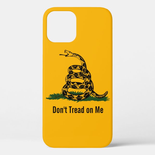 Don't Tread On Me Gadsden Flag Case-Mate iPhone Case (Back)