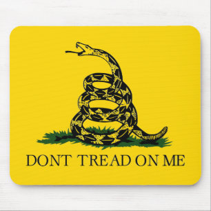 Don't Tread On Me - Gadsden Flag Mouse Pad