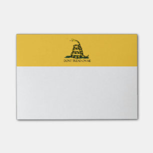 Don't Tread on Me, Gadsden Flag Patriotic History Post-it Notes