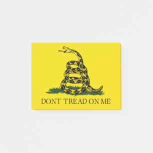 Don't Tread on Me Gadsden flag Post-it Notes