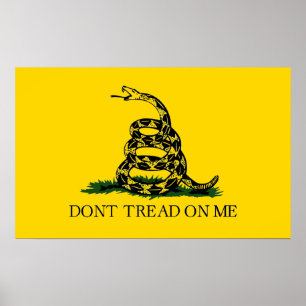 Dont Tread On Me - Gadsden Flag Poster
