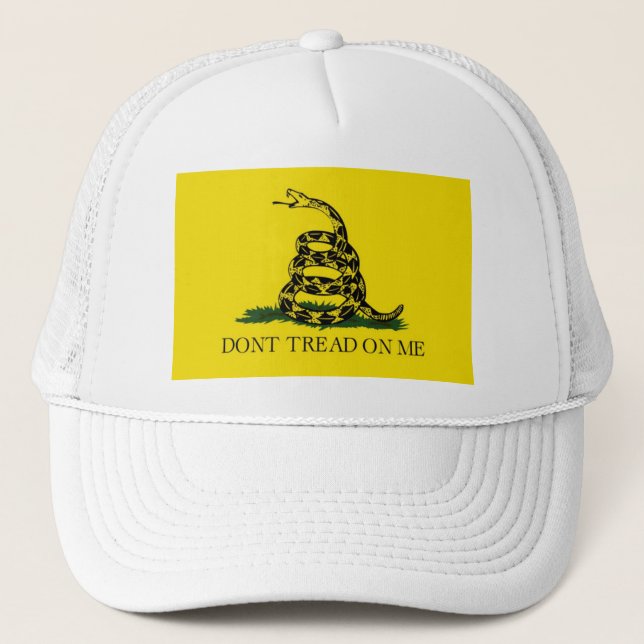 Dont Tread On Me  Gadsden Flag Trucker Hat (Front)