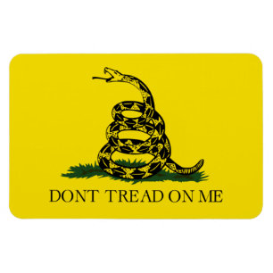 Don't Tread On Me! Gadsden Rattlesnake Flag Magnet