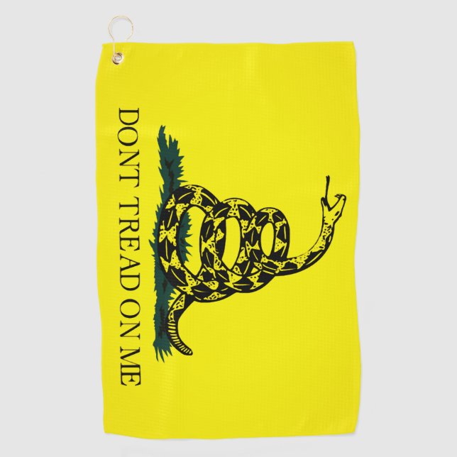 Don't Tread on Me Golf Towel (Front)