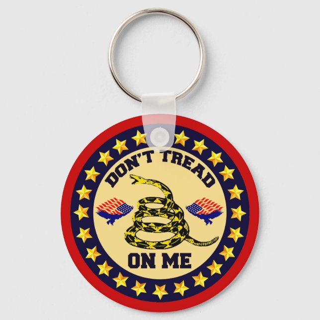 Don't Tread On Me Key Ring (Front)