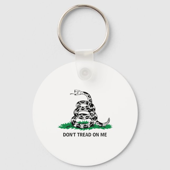 Dont Tread On Me  Key Ring (Front)