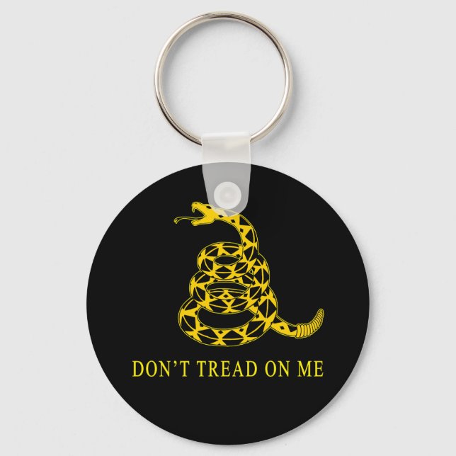 Don't Tread on Me Key Ring (Front)