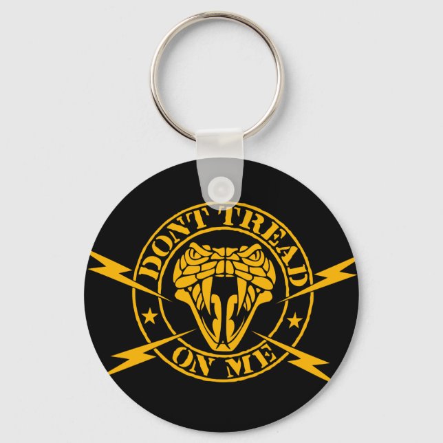 dont tread on me key ring (Front)