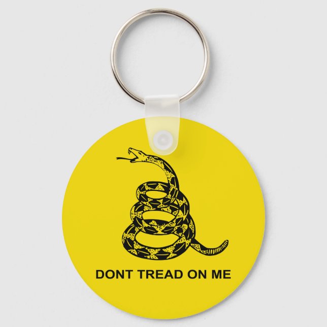 Don't Tread On Me Key Ring (Front)