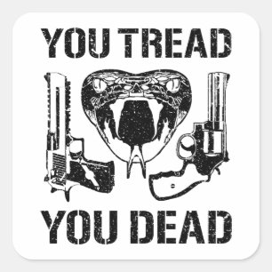 Don't Tread On Me - Patriotic Stickers