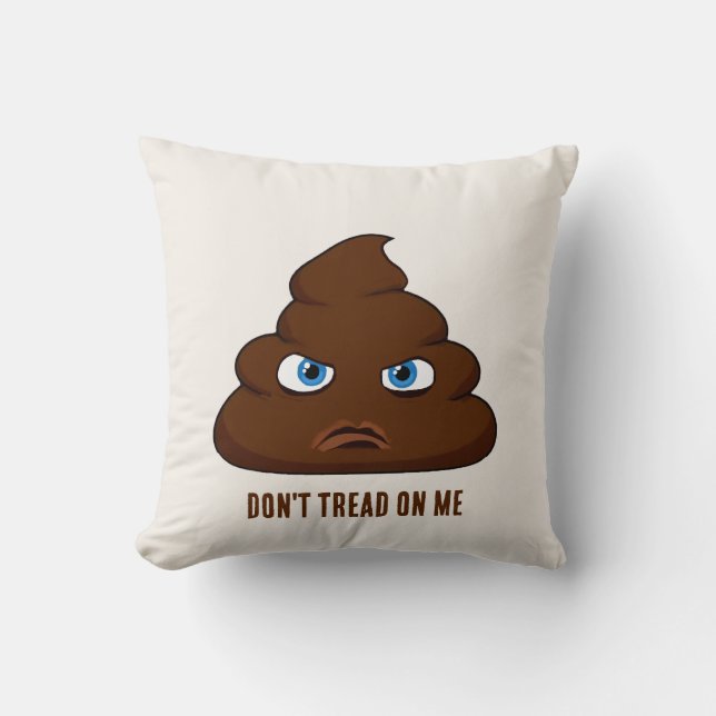 Don't Tread On Me Poo Cushion (Front)