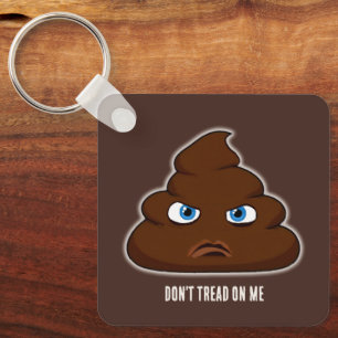 Don't Tread On Me Poo Key Ring