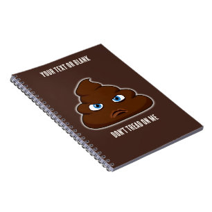 Don't Tread On Me Poo Notebook