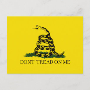 Don't Tread On Me Postcard
