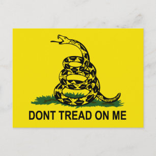 Dont Tread On Me Postcard