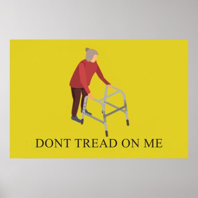 DONT TREAD ON ME POSTER (Front)