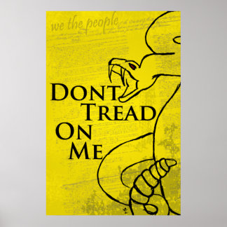 Don't Tread on Me Poster