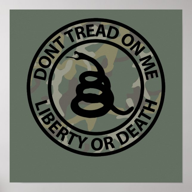 Don't Tread on Me Poster (Front)