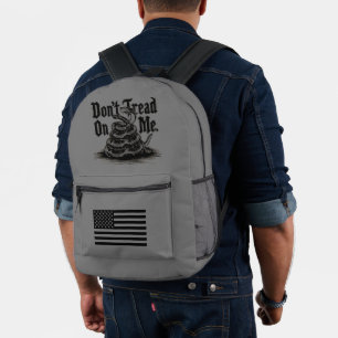 Don't Tread On Me Printed Backpack