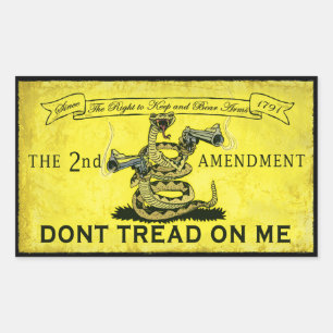 Dont Tread on Me Rectangular Sticker