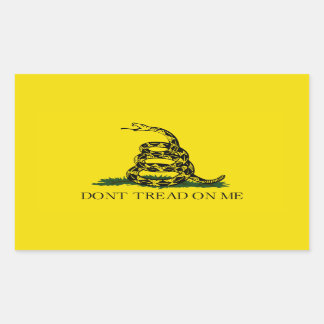 Don't Tread On Me Rectangular Sticker