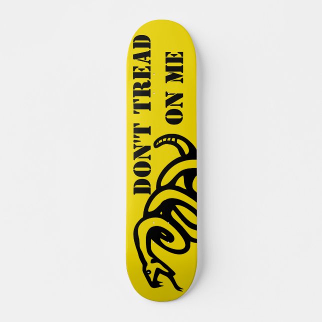 Don't Tread On Me Skateboard (Front)