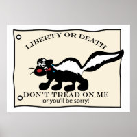 Don't Tread on Me Skunk