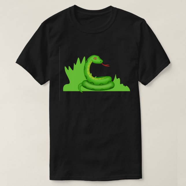 Dont tread on me snake T-Shirt (Design Front)