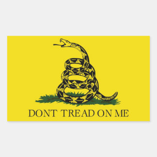 Don't Tread on Me sticker