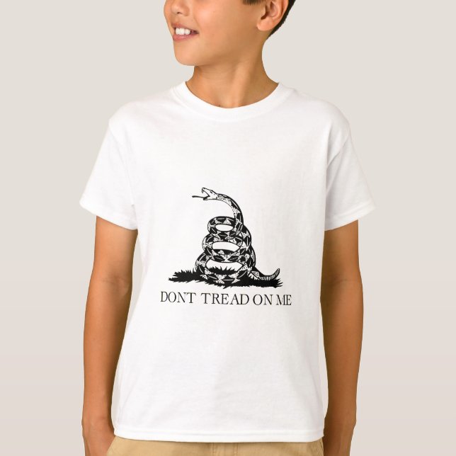 Don't tread on me T-Shirt (Front)