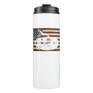 dont tread on me thermal tumbler