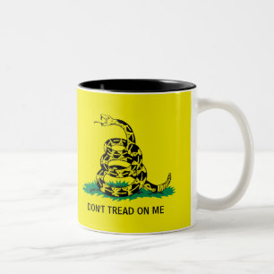 DON'T TREAD ON ME Two-Tone COFFEE MUG