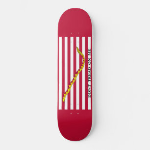 Don't Tread on Me US Naval Jack Skateboard