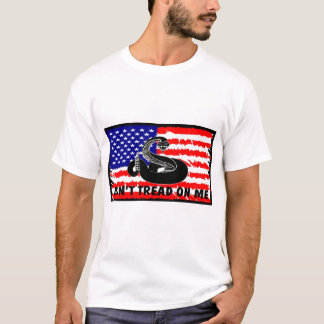 Don't Tread On Me with Flag T-Shirt