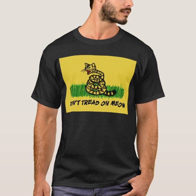 Don't Tread on Meow T-Shirt (Front)