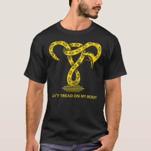 Don't Tread On My Body Uterus Pro Choice Feminist T-Shirt