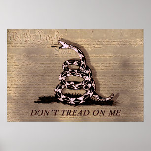 Don't Tread On Poster