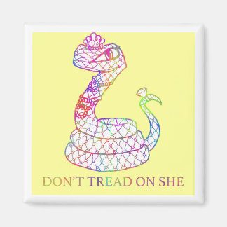 Don't tread on she magnet