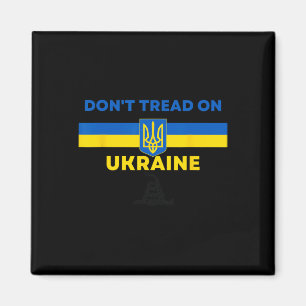 Don't Tread On Ukraine! Ukraine Supporters Gadsden Magnet